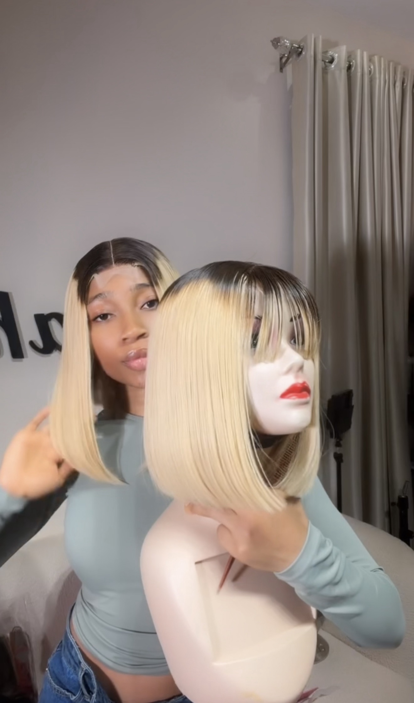 Blonde SDD Human Hair
