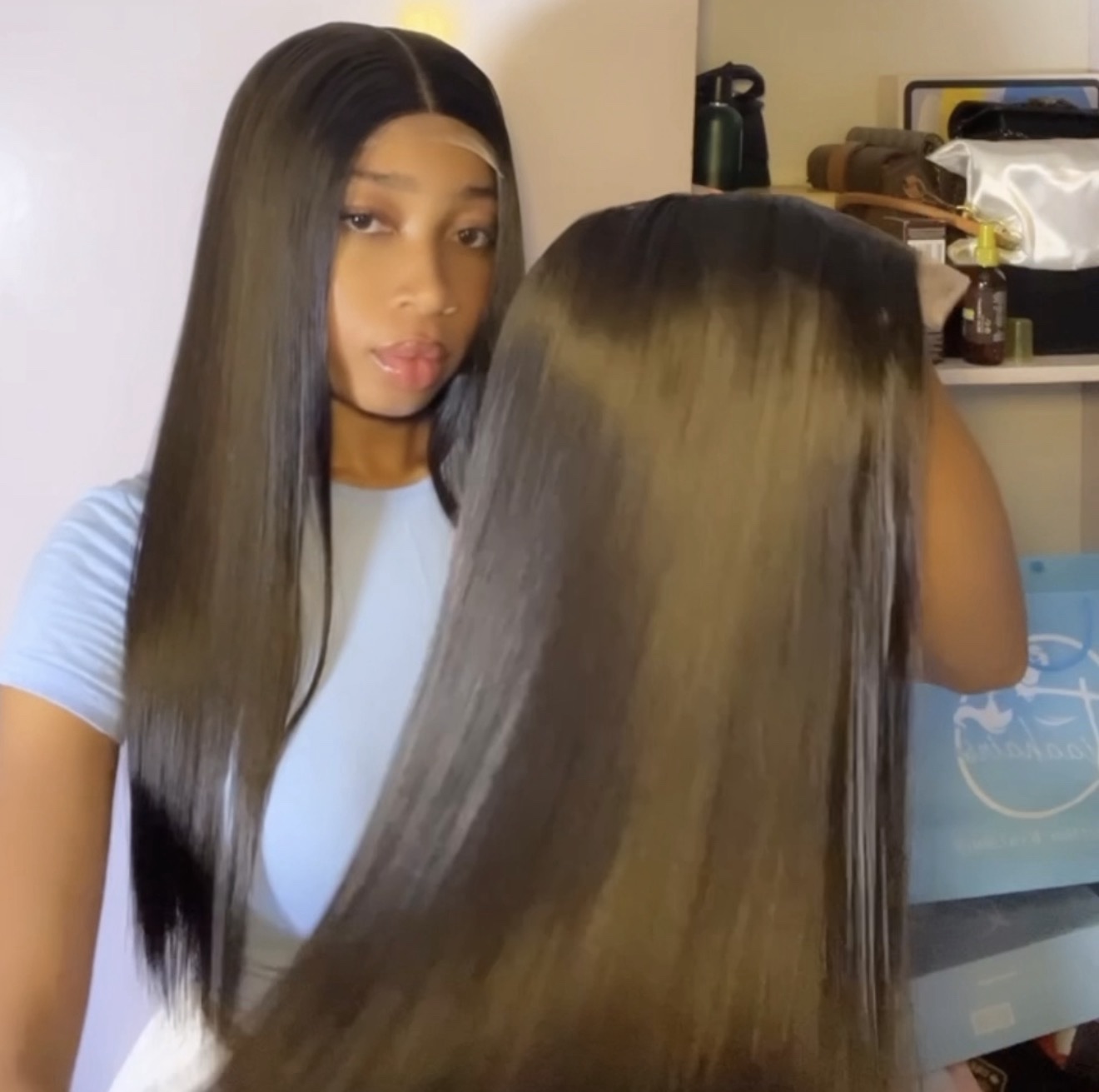 20” SDD Vietnamese bone straight 2by6 closure 200g