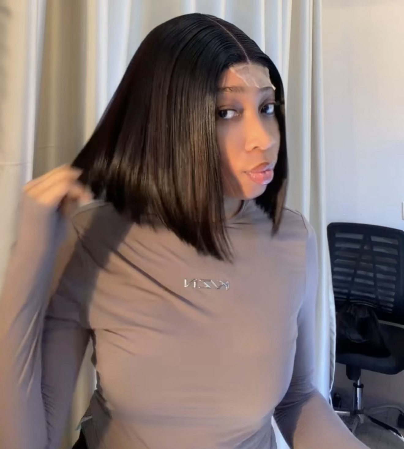 10” DD 2by6 closure wig